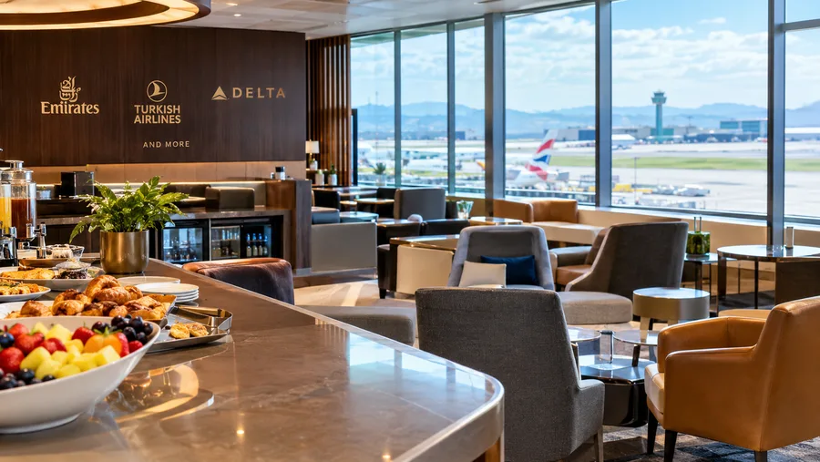Airline Lounges at Edinburgh Airport: Emirates, Turkish, Delta and More