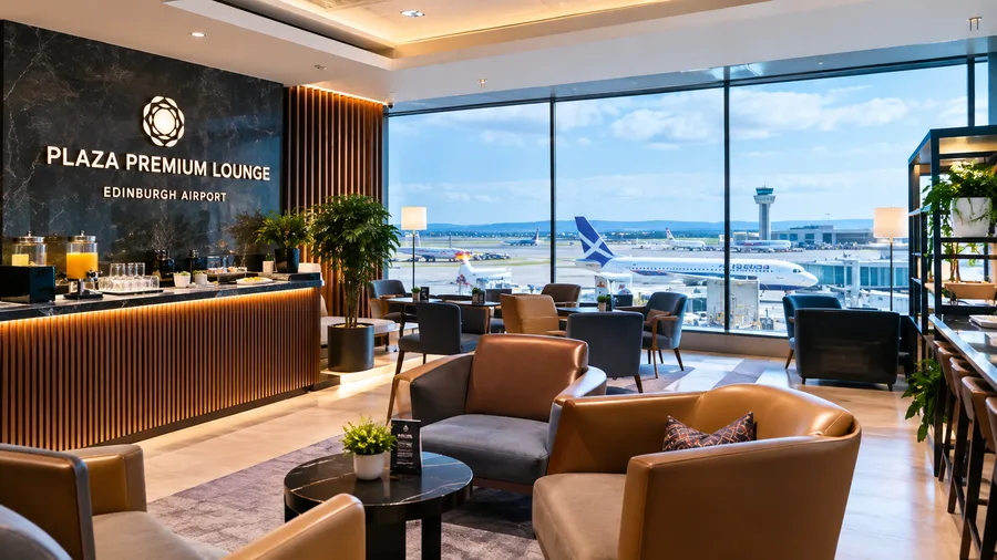 Plaza Premium Lounge Edinburgh Airport Guide